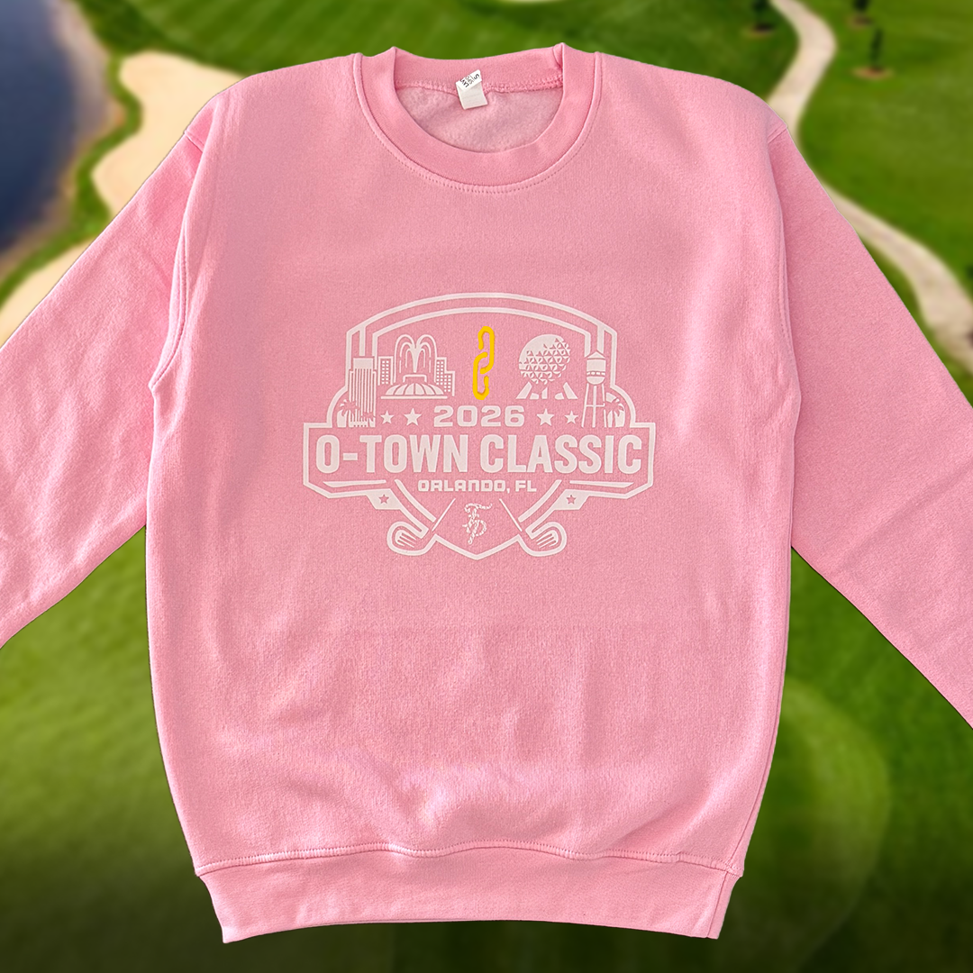 Gold Links x FP "O-Town Classic" Pink Crewneck