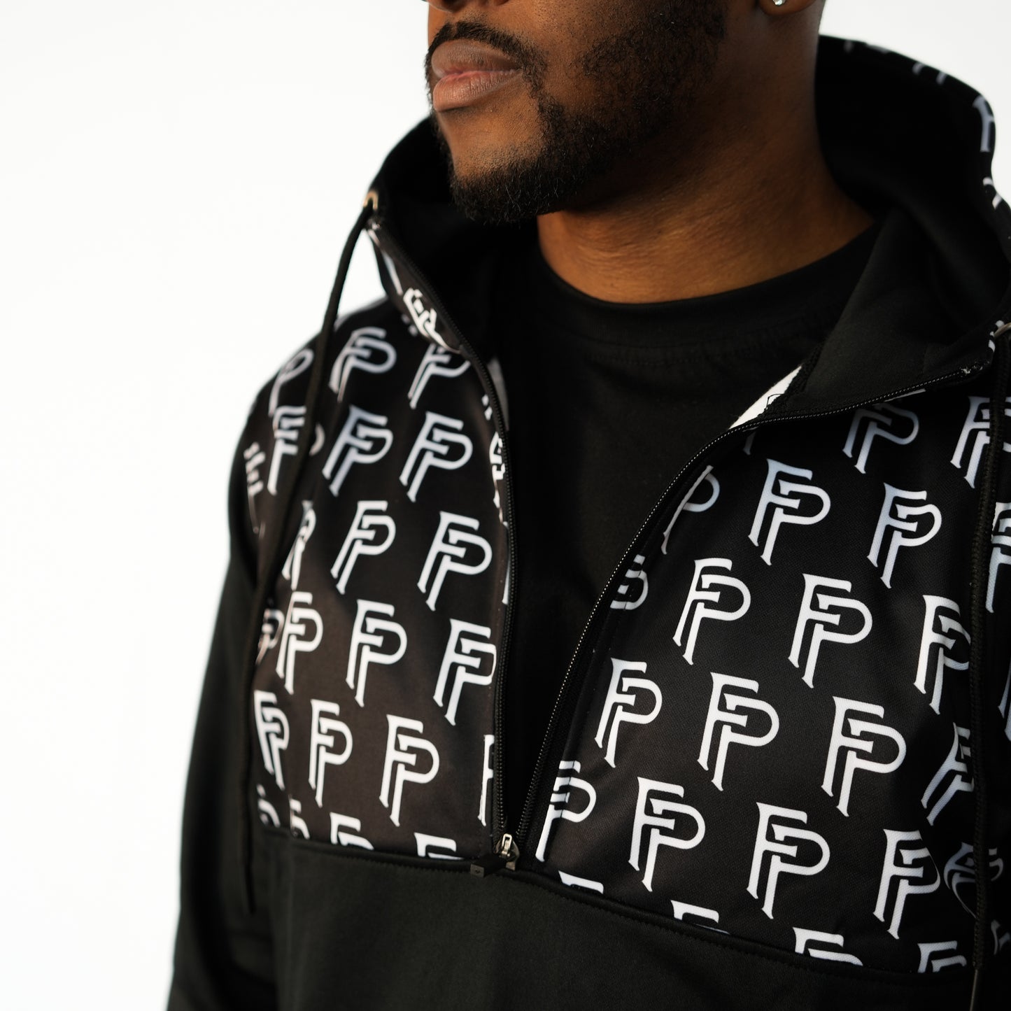 1/2 Zip Legacy Monogram “FP” Hoodie