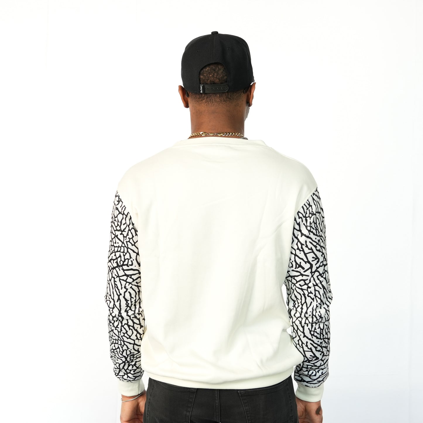 5pointz Elephant Print Crewneck