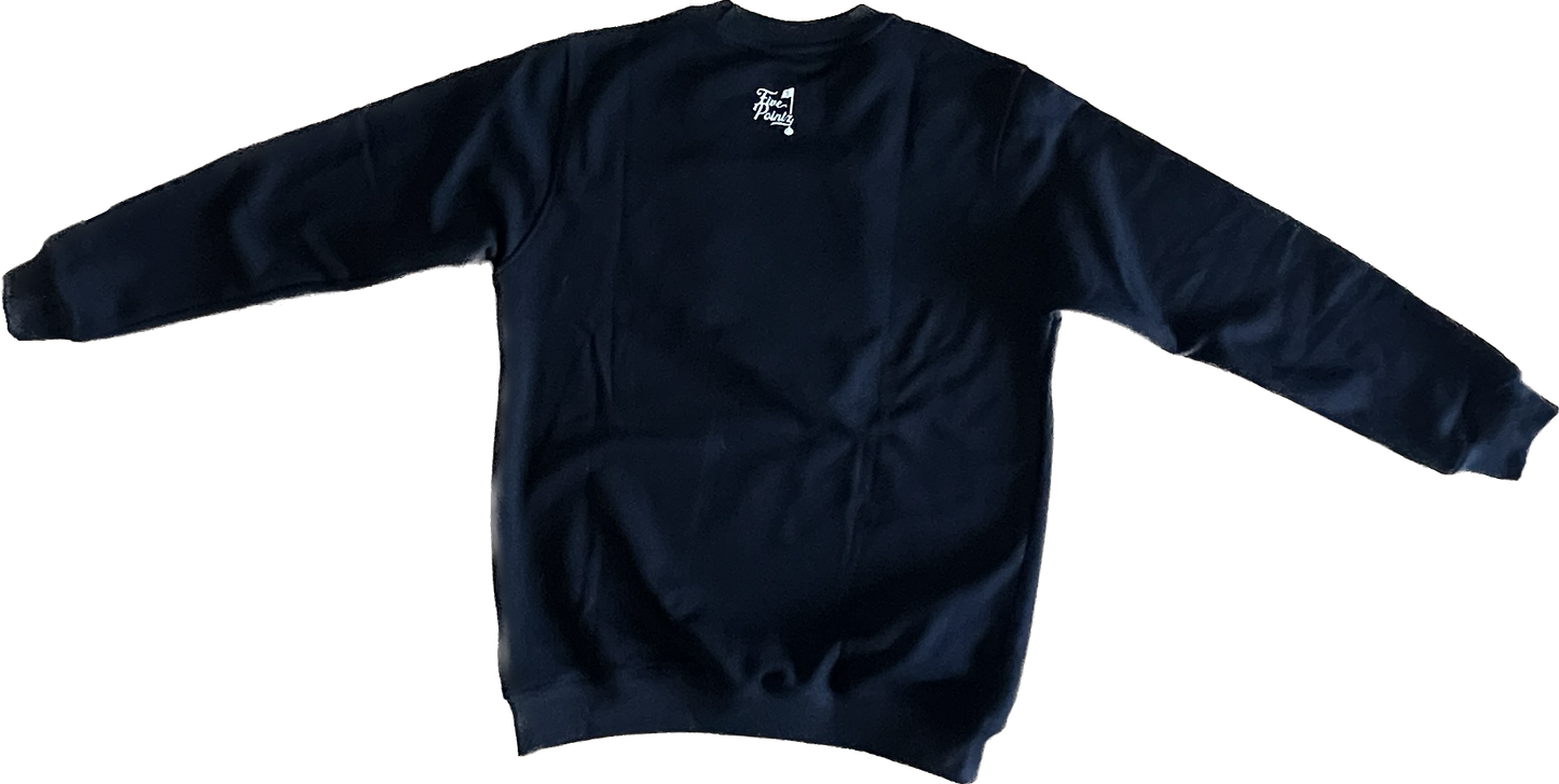 FP Black Varsity Crewneck